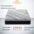 Midsoft Pocketspring Mattress Visco Eurotop K-Size Mattress